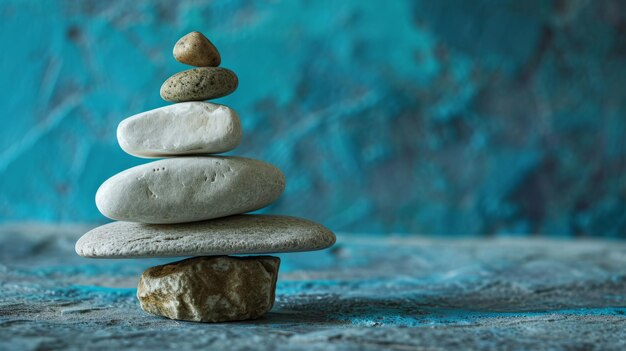 A Arte de Equilibrar Pedras Equilibrar pedras empilhando