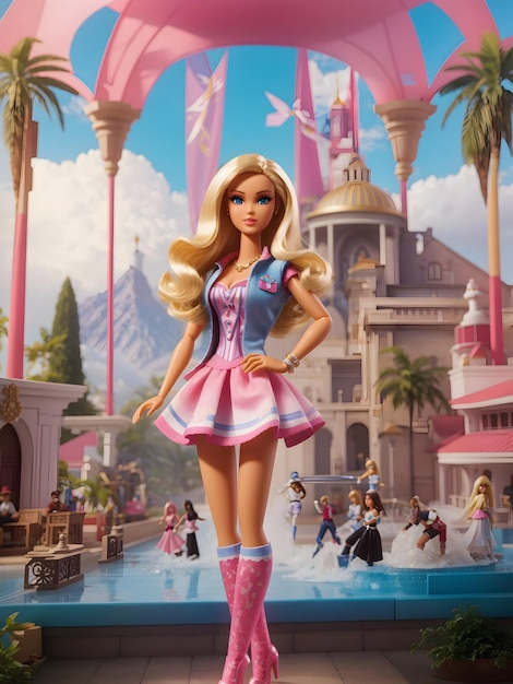 A aventura internacional da Barbie