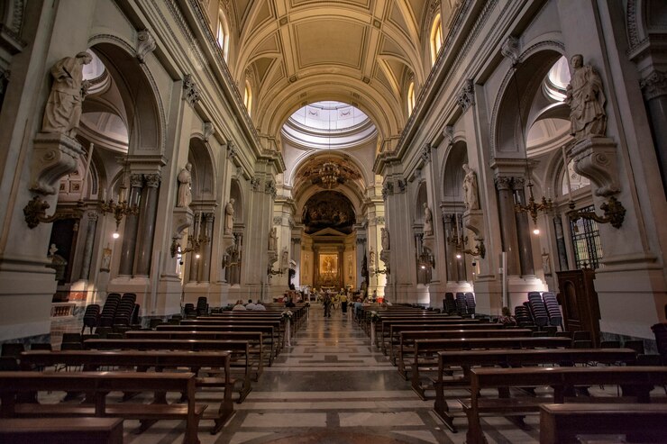 A Basílica da Catedral Primacial Metropolitana da Santa Virgem Maria em Palermo