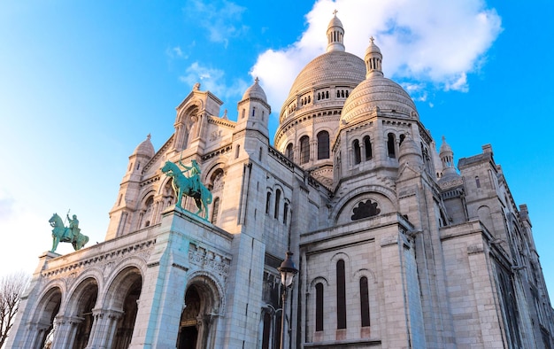 A basílica sacre coeur paris frança