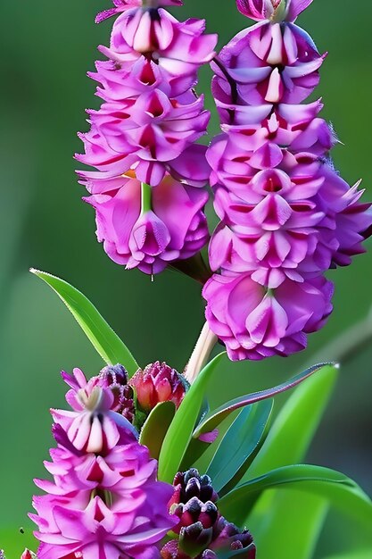 Foto a bela flor asclepias syriaca