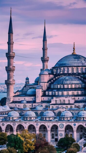 A bela Suleymaniye Camii de Istambul