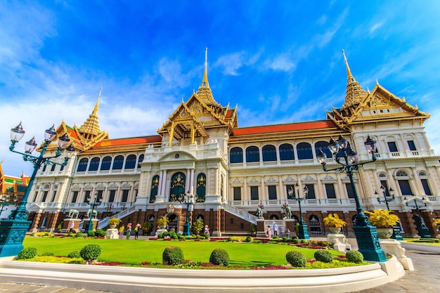 A bela vista de Wat Phra Kaeo