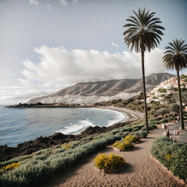 A beleza costeira de Tenerife