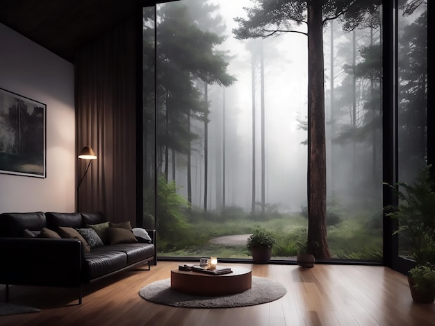 A_belo_modern_room_beside_forest_and_outsi_0 1