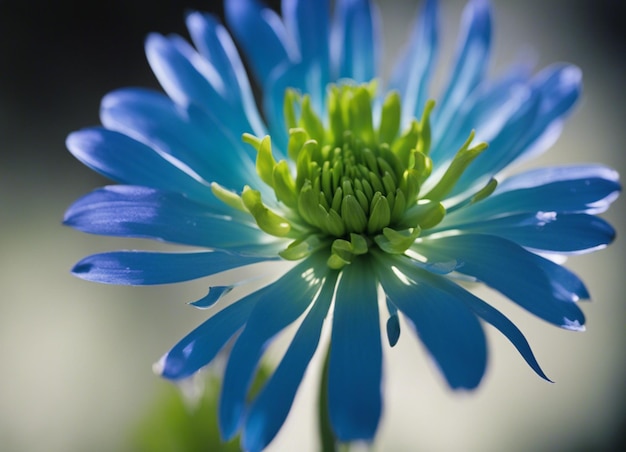 Foto a blumen in der natur schließen schöne rosa blütenblätter