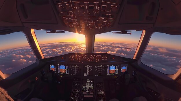 A cabine de um avião é um lugar complexo e fascinante