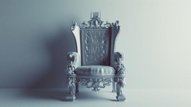 Foto a cadeira do trono