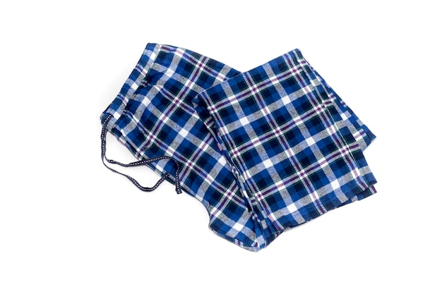 A calça de pijama xadrez masculina