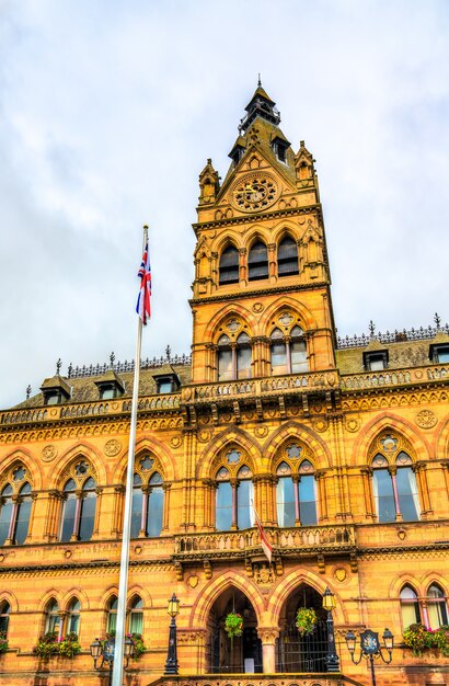 A câmara municipal de chester na inglaterra, reino unido