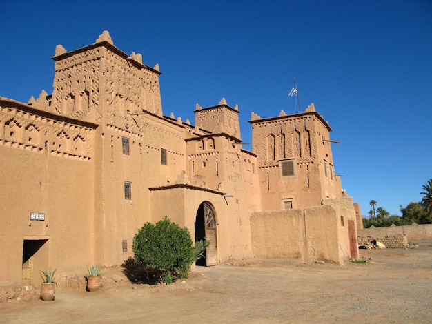 A casa berbere Ksar Ouarzazate Marrocos