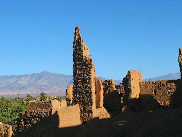 A casa berbere Ksar Ouarzazate Marrocos