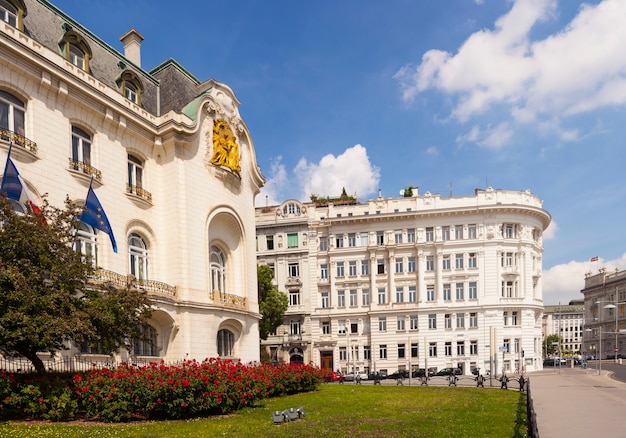 Foto a casa da embaixada francesa em viena