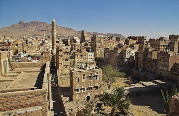 A casa vintage em Sana'a, Iêmen