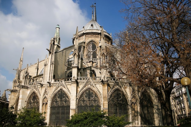 A Catedral de Notre Dame de Paris, França.