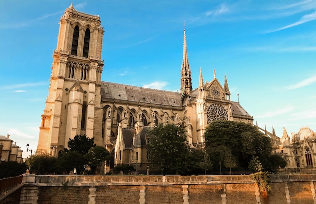 A catedral de Notre Dame Paris França