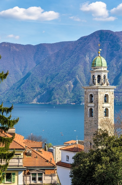 A Catedral de São Lourenço em Lugano, Suíça