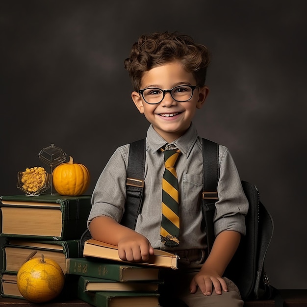 a_child_back_to_school_photo_in_studio_solid