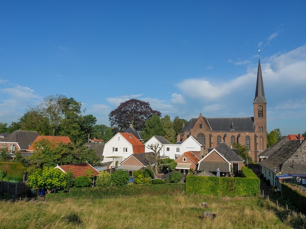 Foto a cidade de bredevoort, na holanda