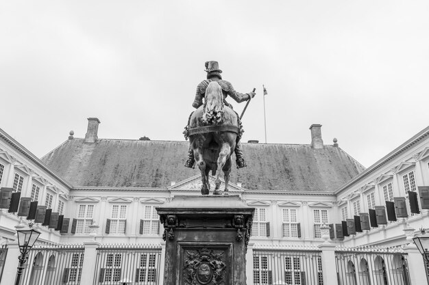 Foto a cidade de den haag, na holanda