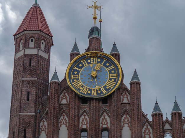 Foto a cidade de gdansk.