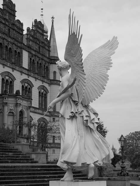 a cidade de Schwerin, em Mecklemburgo-Pomerânia Oriental, Alemanha