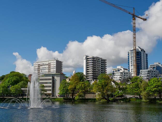 Foto a cidade de stavanger.