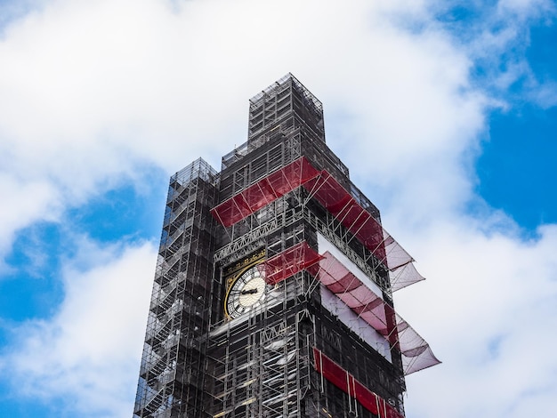 A conservação do HDR Big Ben funciona em Londres