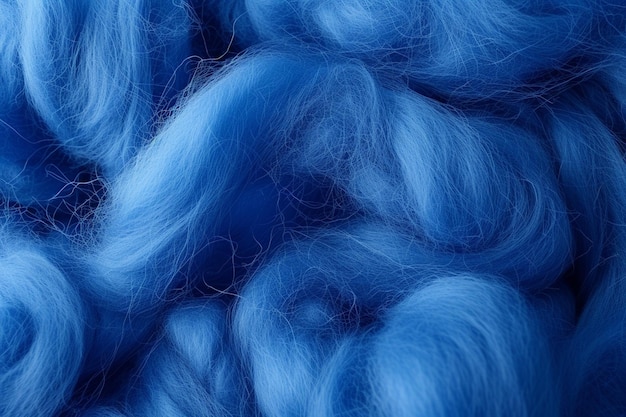 a cor azul da lã é uma cor linda