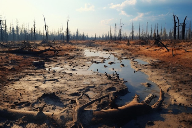 Foto a crise climática causa estragos nos ecossistemas e nas comunidades