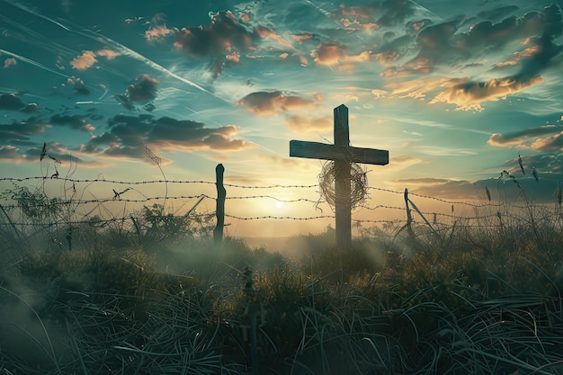 A cruz de Jesus rompe barreiras esperança de ressurreição na Páscoa