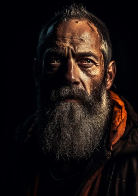 Foto a cultura da barba: um retrato do estilo e do caráter do homem