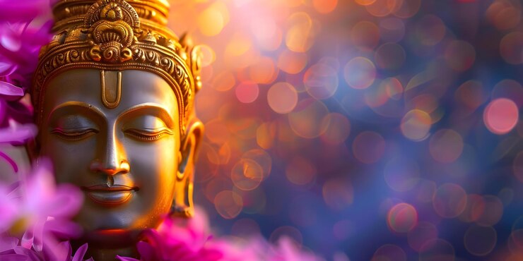 Foto a deidade principal brahma no hinduísmo como parte do conceito trimurti hinduismo trimurti brahma deidade principal criacionismo