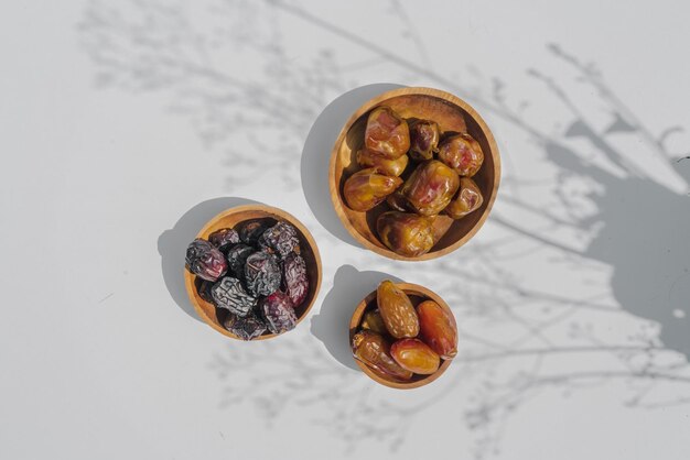A doçura da fruta da tâmara