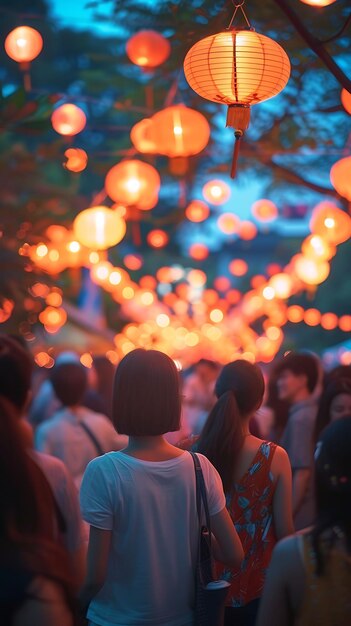 A essência das atividades comunitárias de vizinhança Celebrações de feriados e fotos cativantes