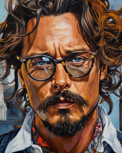 A Essência Enigmática Um retrato cativante de Johnny Depp