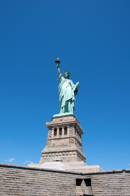 A Estátua da Liberdade em Nova York