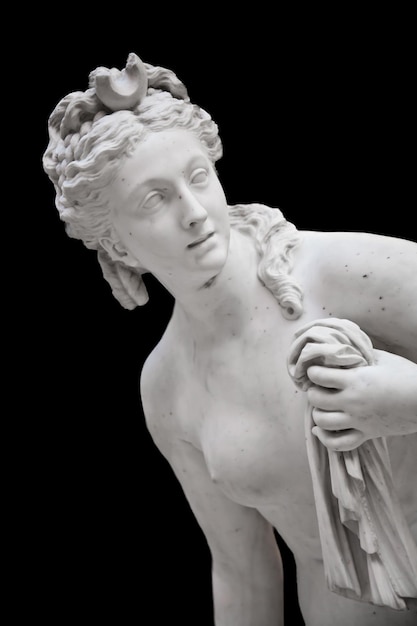 Foto a estátua de vênus grega clássica de beleza feminina perfeita