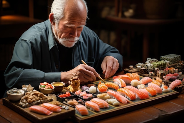 A estética do sushi