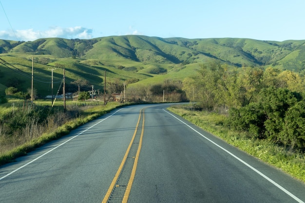 A estrada para as colinas