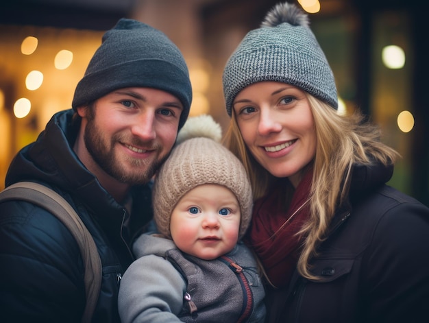 A família gosta de celebrar a véspera de Natal juntos