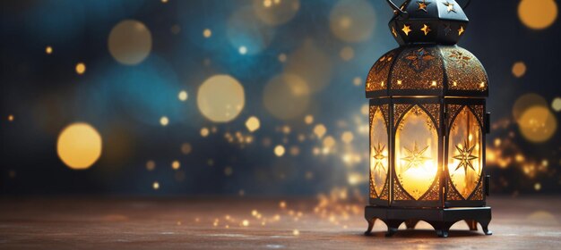 A festa muçulmana do mês sagrado do Ramadã Kareem Fundo bonito