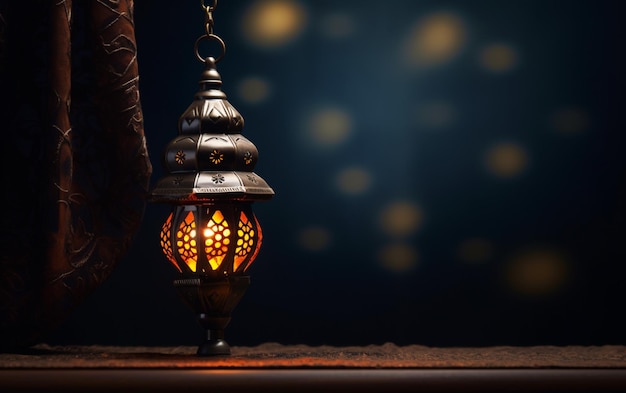 A festa muçulmana do mês sagrado do Ramadã Kareem Fundo bonito
