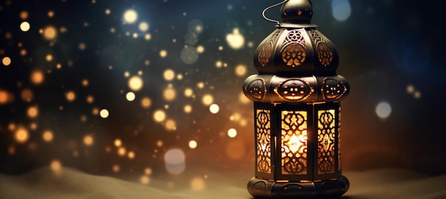 A festa muçulmana do mês sagrado do Ramadã Kareem Fundo bonito