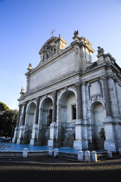 A fontana dell'acqua paola também conhecida como il fontanone (