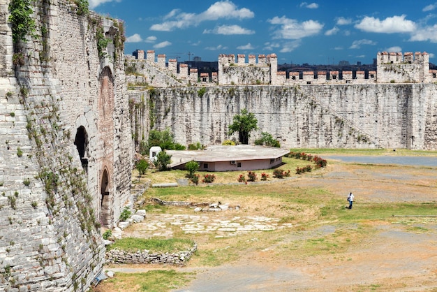 A fortaleza de Yedikule em Istambul, Turquia