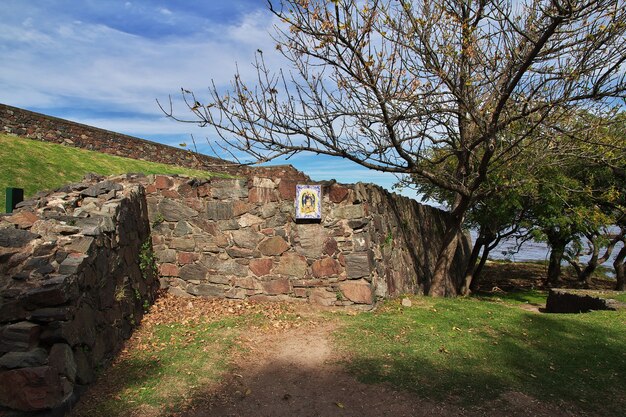 A fortaleza em Colonia del Sacramento, Uruguai