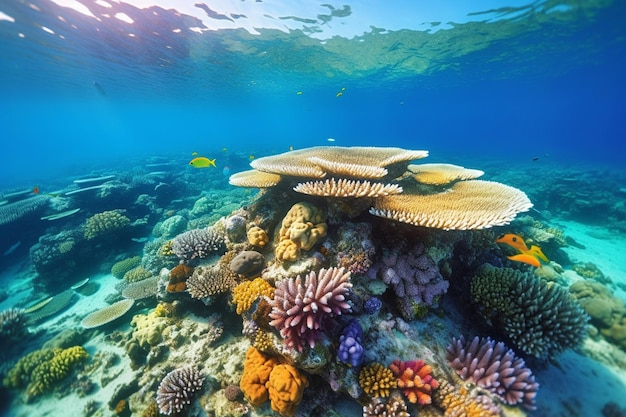 A Grande Barreira de Corais da Austrália A Grande Barreira de Corais é um impressionante ecossistema marinho localizado