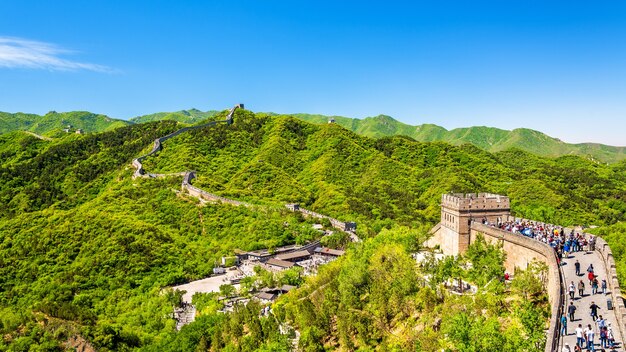 A Grande Muralha da China em Badaling