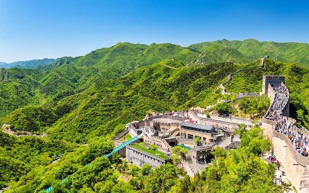 A Grande Muralha da China em Badaling